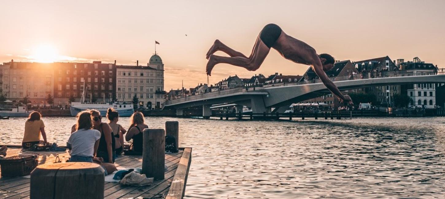 Dive into the harbour